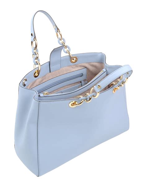 michael kors sky blue handbags|Michael Kors royal blue handbag.